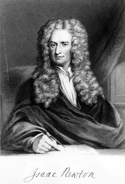 Isaac Newton by Samuel Freeman